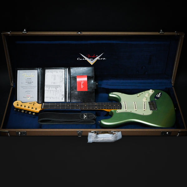 Fender Custom Shop '60 Stratocaster Journeyman- Aged Sage Green Metallic 2025 (CZ582360)