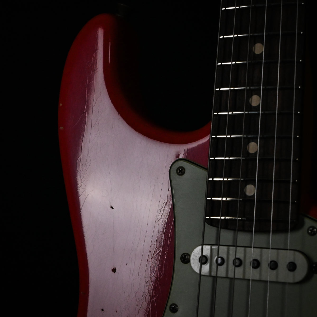 Fender Custom Shop '62 Stratocaster HSS w/ Alder Body, Relic- Fiesta Red 2026 (R150409)