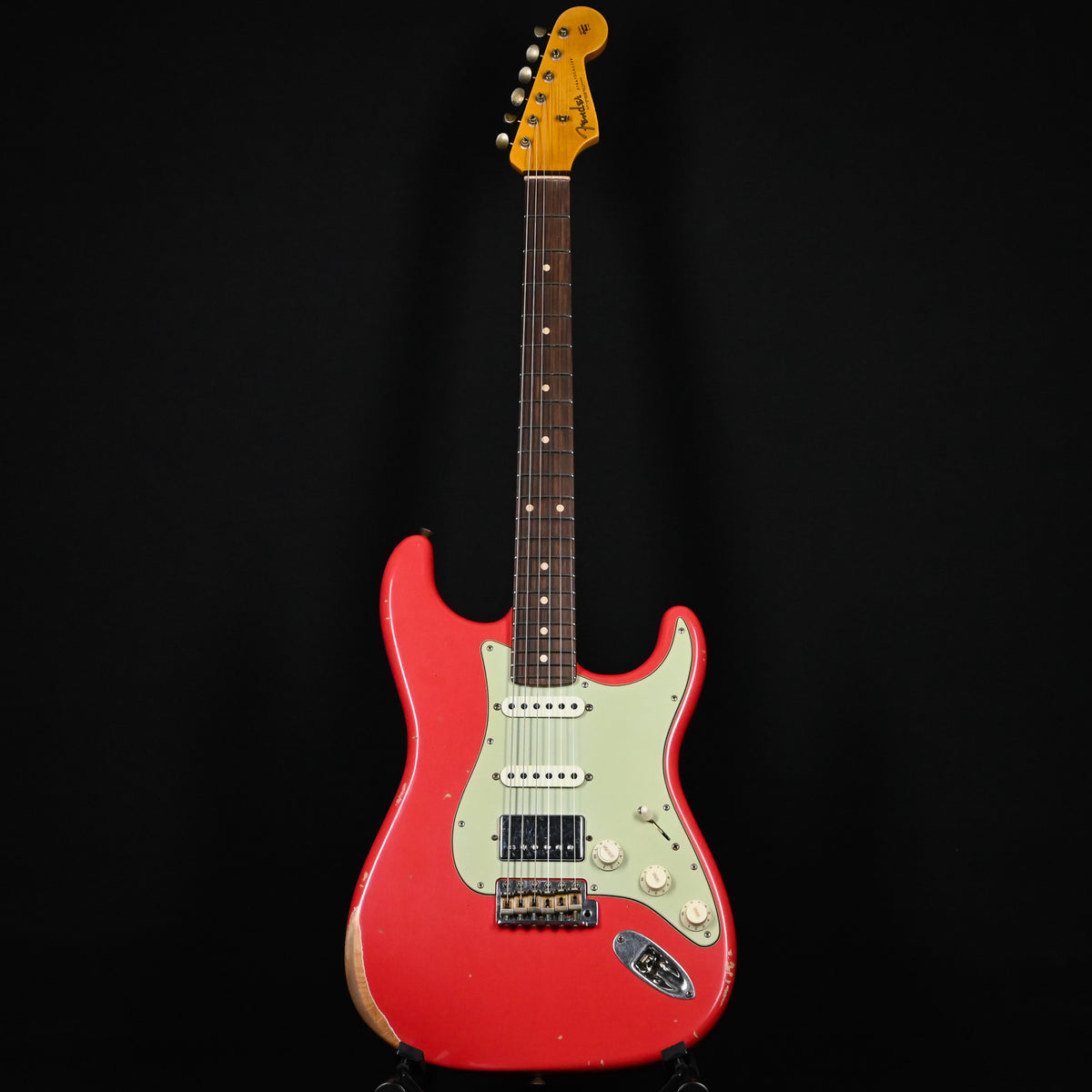 Fender Custom Shop '62 Stratocaster HSS w/ Alder Body, Relic- Fiesta Red 2026 (R150409)