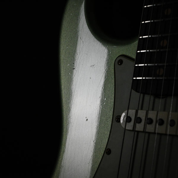 Fender Custom Shop '60 Stratocaster Journeyman- Aged Sage Green Metallic 2025 (CZ582360)