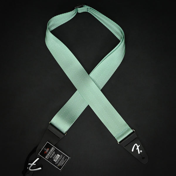 Fender Am Pro Seat Belt 2" Guitar Strap - Mystic Surf Green