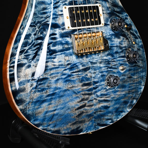 PRS Custom 24 Piezo Wood Library w/ 10-Top, Brazilian Rosewood, & DMO Pickups- Faded Blue Jean 2025 (0409884)