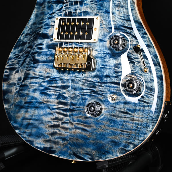 PRS Custom 24 Piezo Wood Library w/ 10-Top, Brazilian Rosewood, & DMO Pickups- Faded Blue Jean 2025 (0409884)