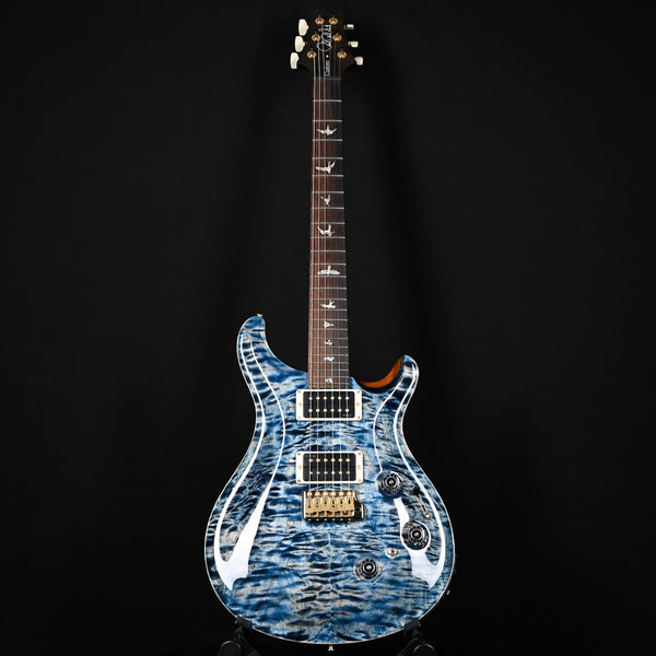 PRS Custom 24 Piezo Wood Library w/ 10-Top, Brazilian Rosewood, & DMO Pickups- Faded Blue Jean 2025 (0409884)