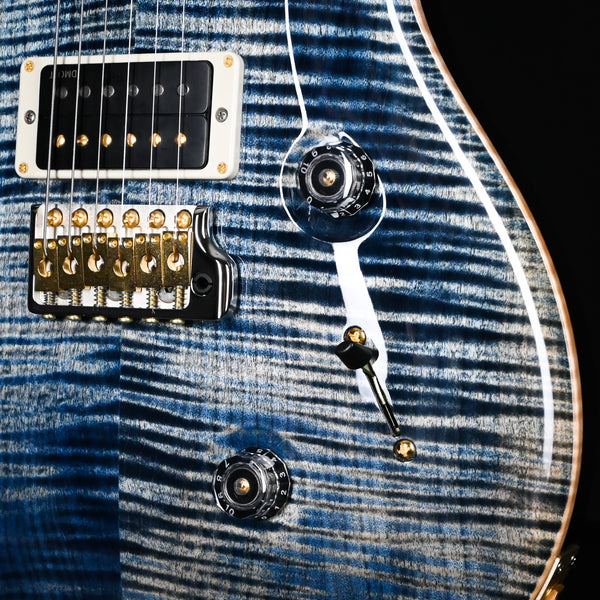 PRS Custom 24 w/ 10-Top & DMO Pickups- Faded Whale Blue 2025 (0398845)