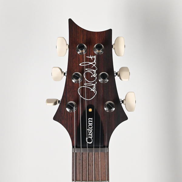 PRS Custom 24 Wood Library w/ 10-Top, Brazilian Rosewood, & 58/15 LT Pickups- Makena Blue 2025 (0420385)