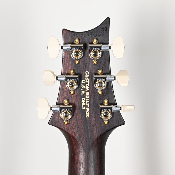 PRS Custom 24 Wood Library w/ 10-Top, Brazilian Rosewood, & 58/15 LT Pickups- Makena Blue 2025 (0420385)