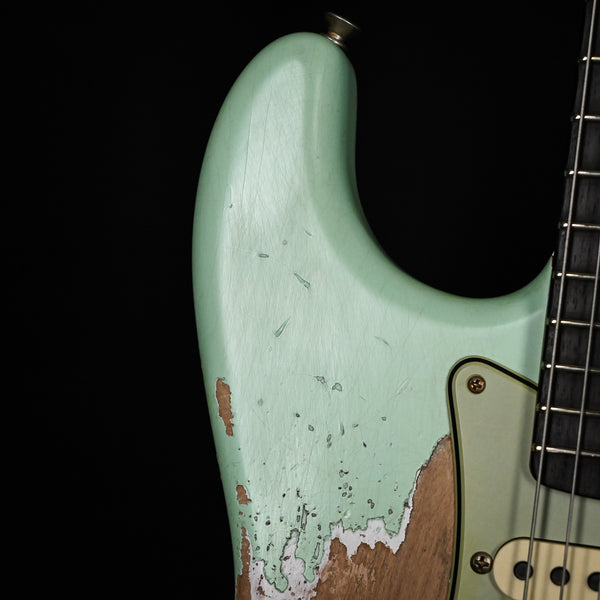 Fender Custom Shop Limited Edition 1962 Stratocaster w/ Handwound 60/63 Pickups, Heavy Relic- Aged Surf Green 2025 (CZ589529)