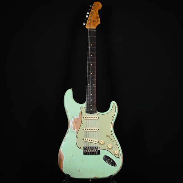 Fender Custom Shop Limited Edition 1962 Stratocaster w/ Handwound 60/63 Pickups, Heavy Relic- Aged Surf Green 2025 (CZ589529)