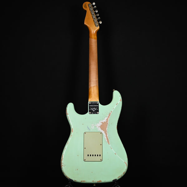 Fender Custom Shop Limited Edition 1962 Stratocaster w/ Handwound 60/63 Pickups, Heavy Relic- Aged Surf Green 2025 (CZ589529)