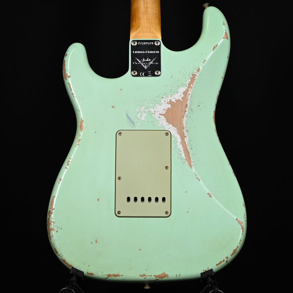 Fender Custom Shop Limited Edition 1962 Stratocaster w/ Handwound 60/63 Pickups, Heavy Relic- Aged Surf Green 2025 (CZ589529)