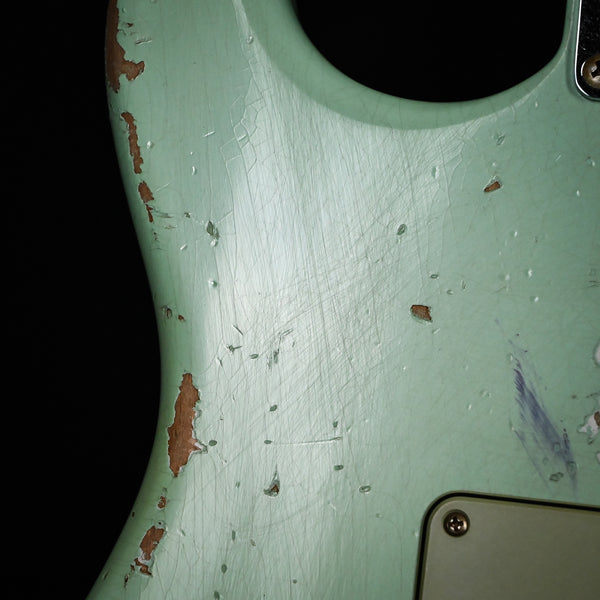 Fender Custom Shop Limited Edition 1962 Stratocaster w/ Handwound 60/63 Pickups, Heavy Relic- Aged Surf Green 2025 (CZ589529)