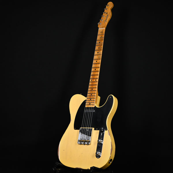 Fender Custom Shop 50's Telecaster 1-Piece Ash Body Relic- Faded Nocaster Blonde 2024 (R137284) Used – Mint