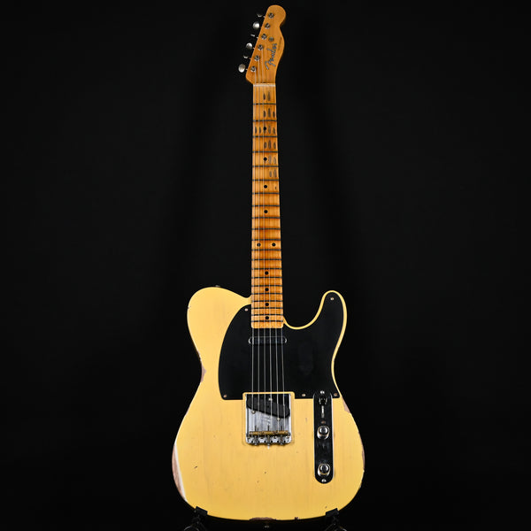 Fender Custom Shop 50's Telecaster 1-Piece Ash Body Relic- Faded Nocaster Blonde 2024 (R137284) Used – Mint