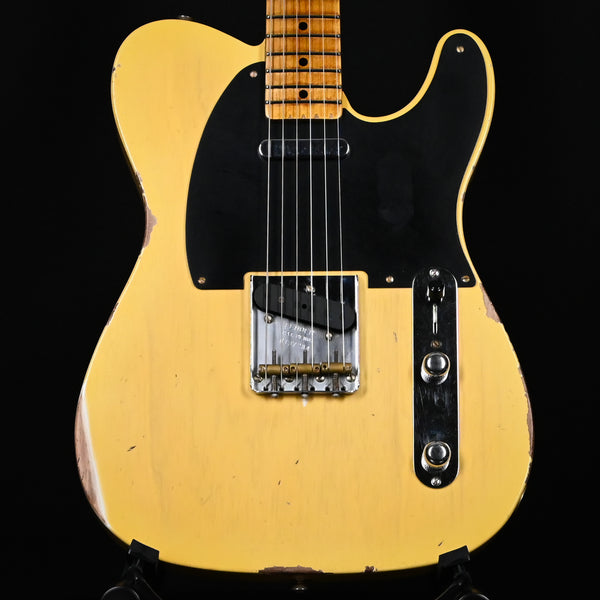 Fender Custom Shop 50's Telecaster 1-Piece Ash Body Relic- Faded Nocaster Blonde 2024 (R137284) Used – Mint