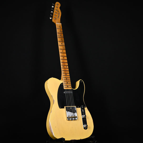 Fender Custom Shop 50's Telecaster 1-Piece Ash Body Relic- Faded Nocaster Blonde 2024 (R137284) Used – Mint