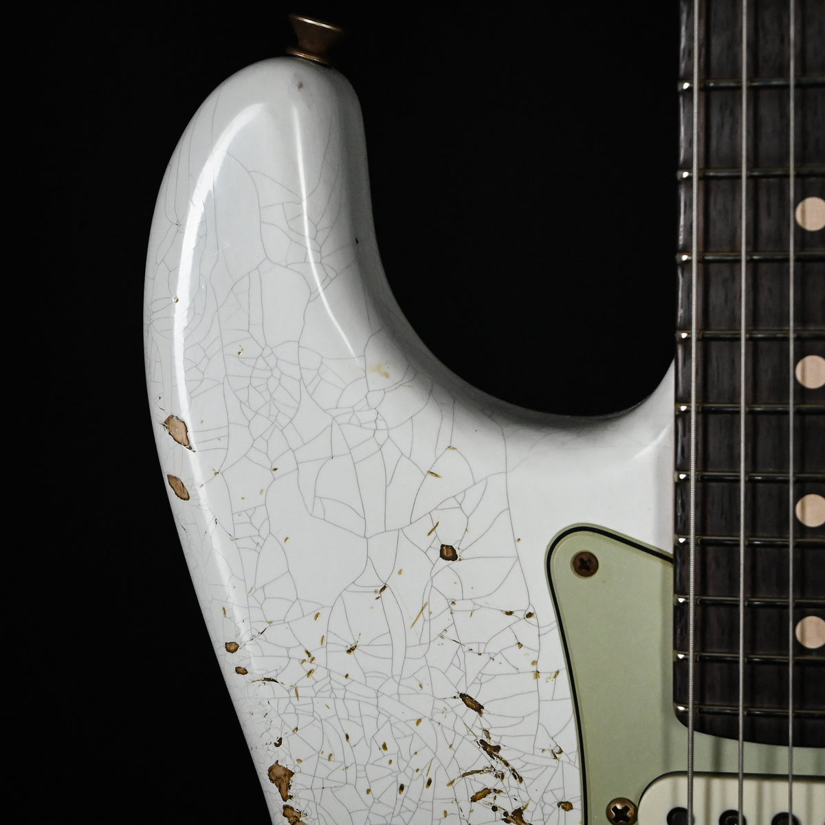 Fender Custom Shop '62 Stratocaster HSS w/ Ash Body, Heavy Relic- Olympic White 2026 (R150550)