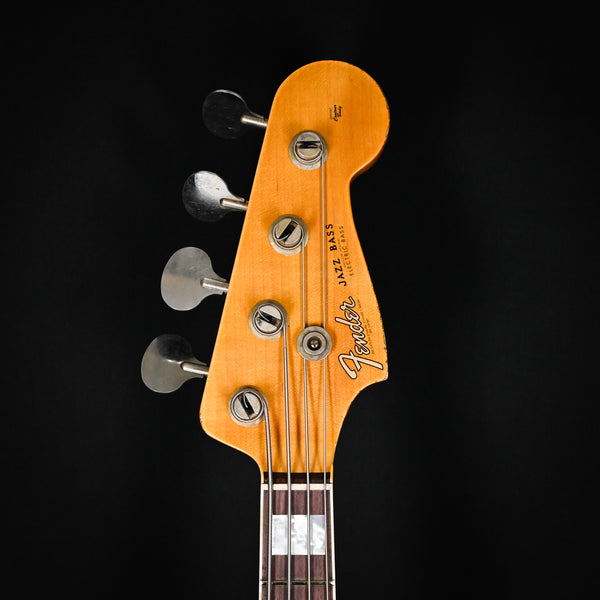 Fender Custom Shop Limited Edition Custom Jazz Bass Heavy Relic- Aged Black 2024 (CZ580245)