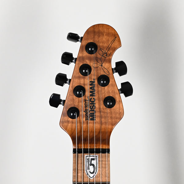 Ernie Ball Music Man JP15 John Petrucci Signature Electric Guitar- Amber Waves Quilt 2025 (H09877)