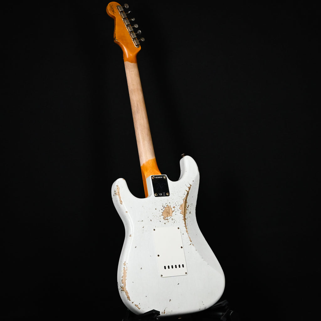 Fender Custom Shop '62 Stratocaster HSS w/ Ash Body, Heavy Relic- Olympic White 2026 (R150550)