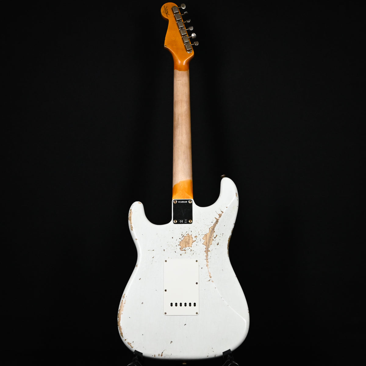 Fender Custom Shop '62 Stratocaster HSS w/ Ash Body, Heavy Relic- Olympic White 2026 (R150550)