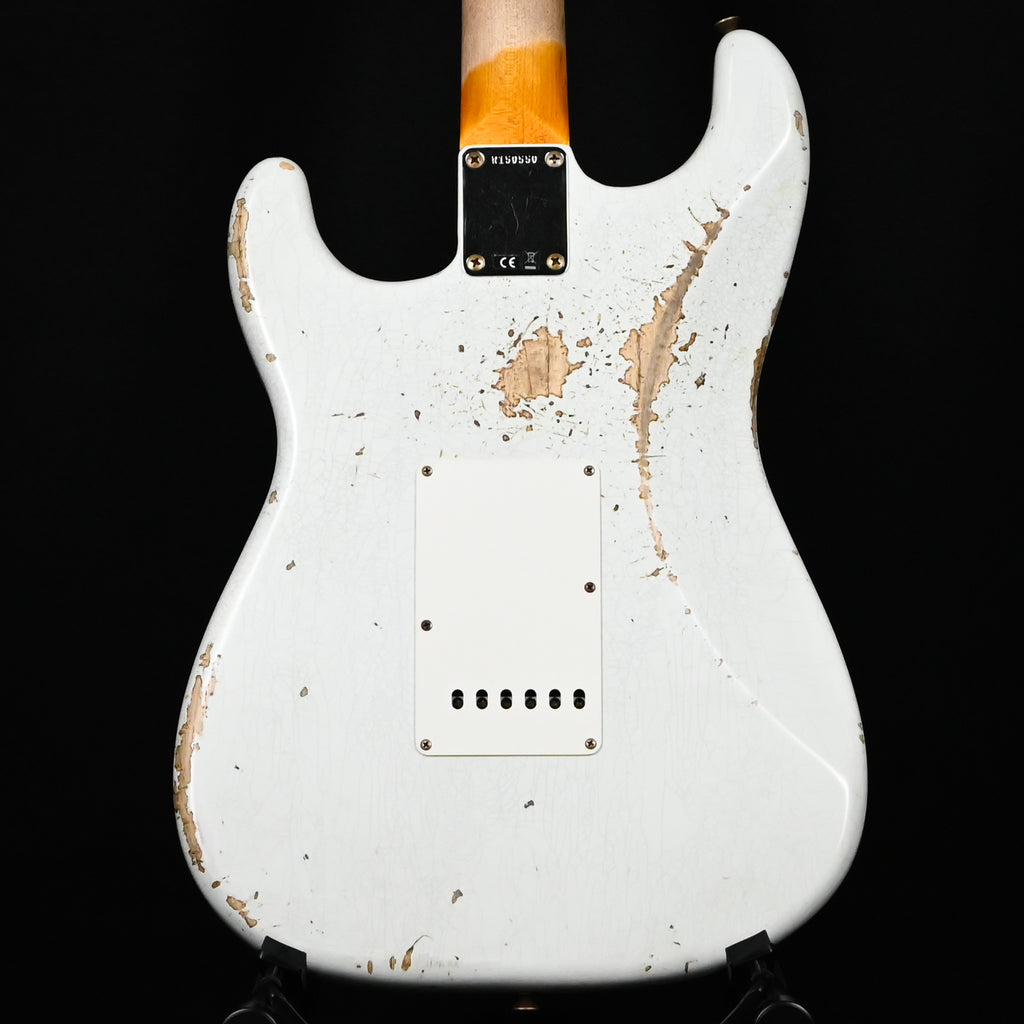 Fender Custom Shop '62 Stratocaster HSS w/ Ash Body, Heavy Relic- Olympic White 2026 (R150550)