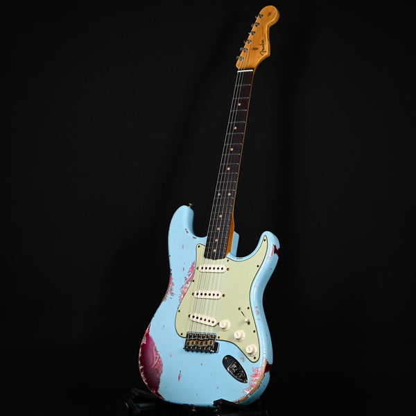 Fender Custom Shop 1962 Stratocaster w/ Josefina Handwound Pickups Heavy Relic- Daphne Blue/ Pink Paisley 2024 (R141779)