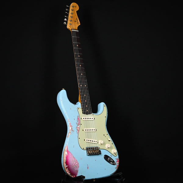 Fender Custom Shop 1962 Stratocaster w/ Josefina Handwound Pickups Heavy Relic- Daphne Blue/ Pink Paisley 2024 (R141779)