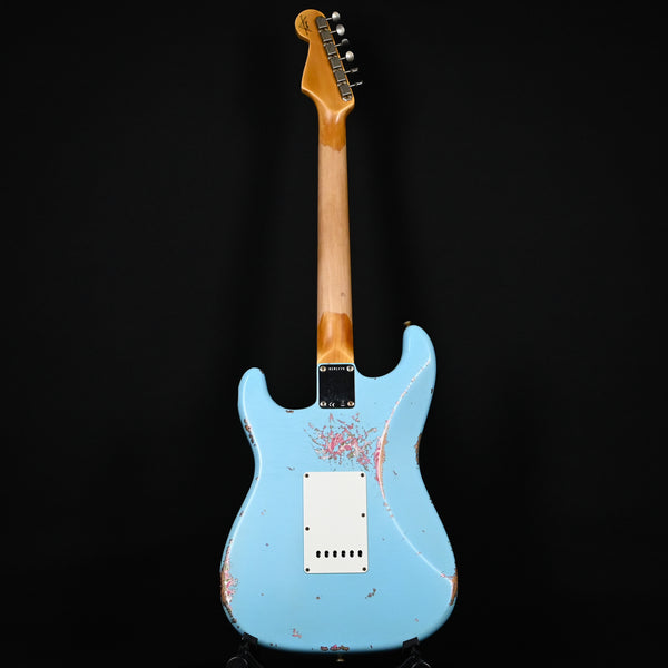 Fender Custom Shop 1962 Stratocaster w/ Josefina Handwound Pickups Heavy Relic- Daphne Blue/ Pink Paisley 2024 (R141779)