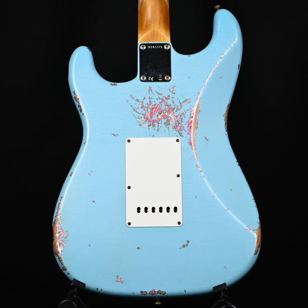 Fender Custom Shop 1962 Stratocaster w/ Josefina Handwound Pickups Heavy Relic- Daphne Blue/ Pink Paisley 2024 (R141779)