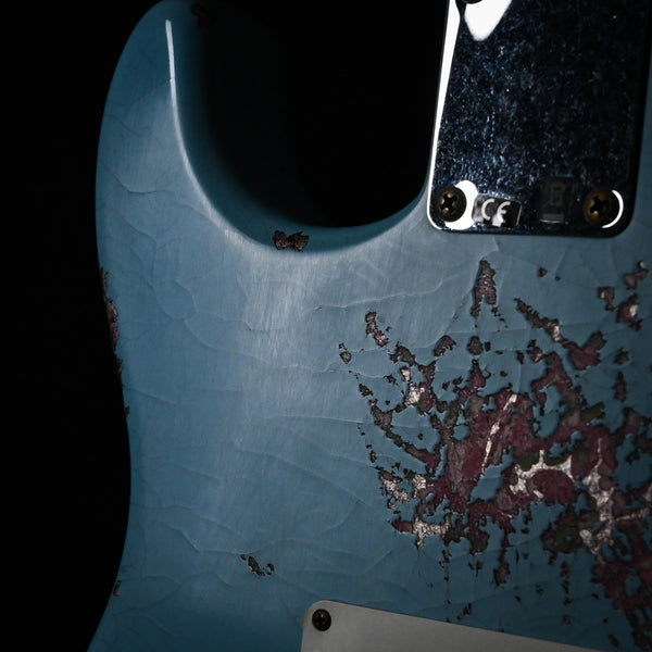 Fender Custom Shop 1962 Stratocaster w/ Josefina Handwound Pickups Heavy Relic- Daphne Blue/ Pink Paisley 2024 (R141779)