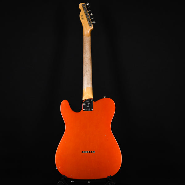 2024 Fender Custom Shop Postmodern Tele Journeyman Relic Maple Fingerboard Faded Aged Candy Tangerine 2024 (XN15133)