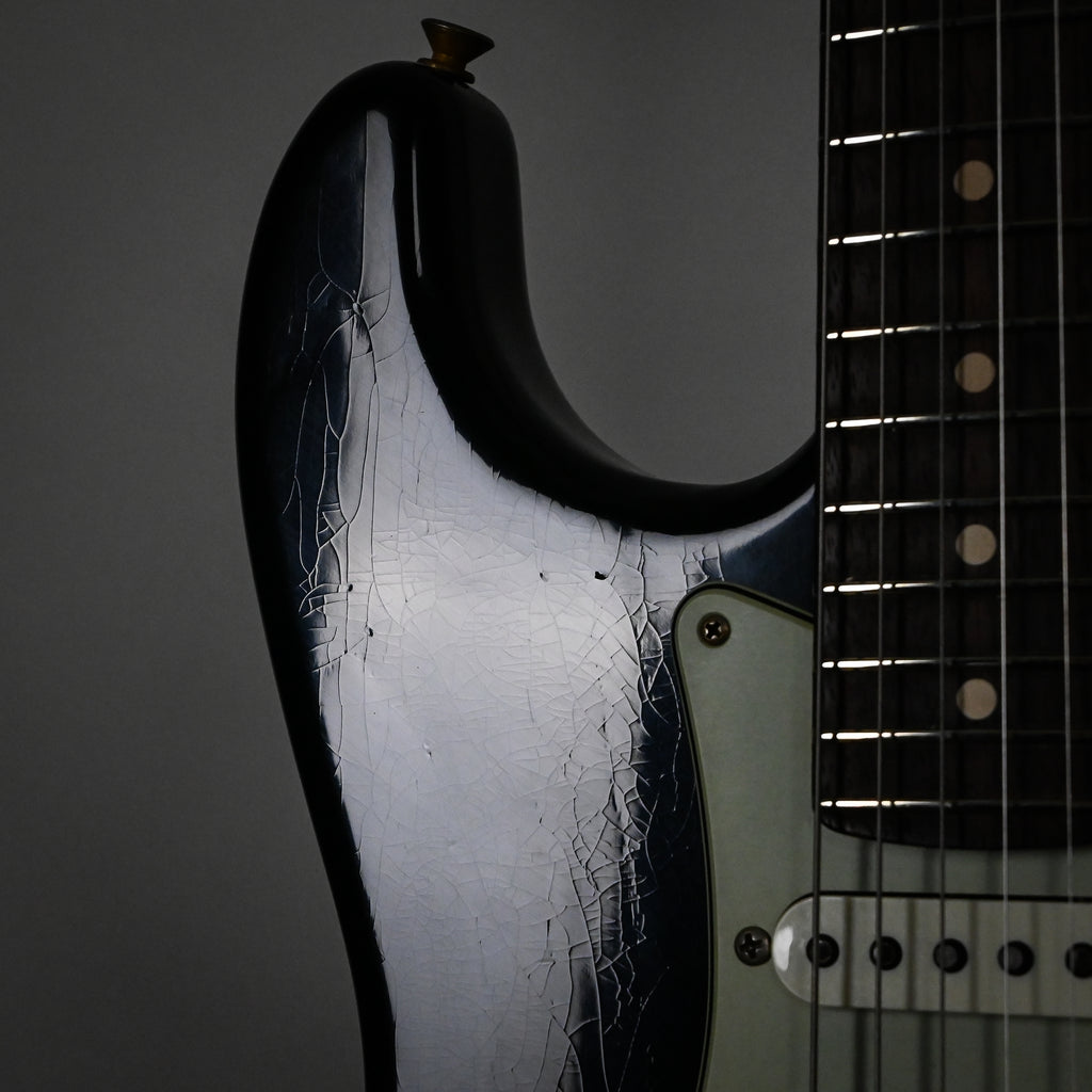 Fender Custom Shop '62 Stratocaster HSS w/ Ash Body, Relic- Black 2026 (R150515)