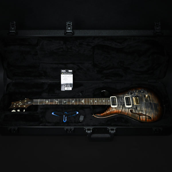 PRS 40th Anniversary Custom 24-08 Semi-Hollow Limited Edition- Charcoal Tri-Color Burst 2025 (0400173)