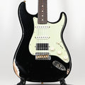Fender Custom Shop '62 Stratocaster HSS w/ Ash Body, Relic- Black 2026 (R150515)