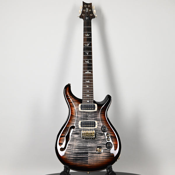 PRS 40th Anniversary Custom 24-08 Semi-Hollow Limited Edition- Charcoal Tri-Color Burst 2025 (0400173)