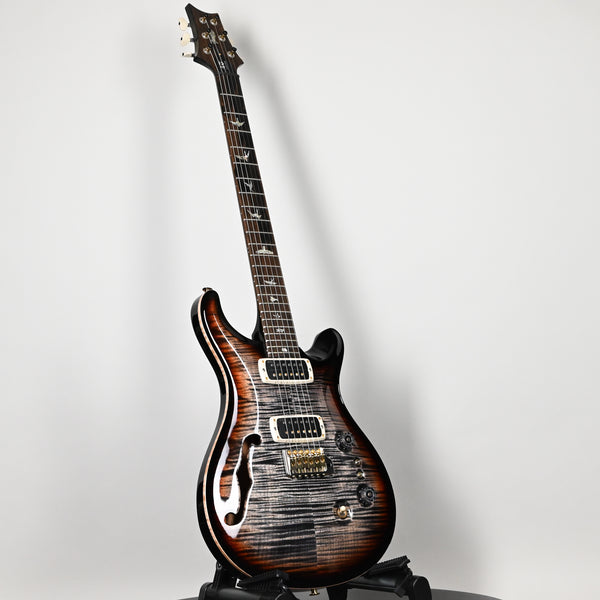 PRS 40th Anniversary Custom 24-08 Semi-Hollow Limited Edition- Charcoal Tri-Color Burst 2025 (0400173)