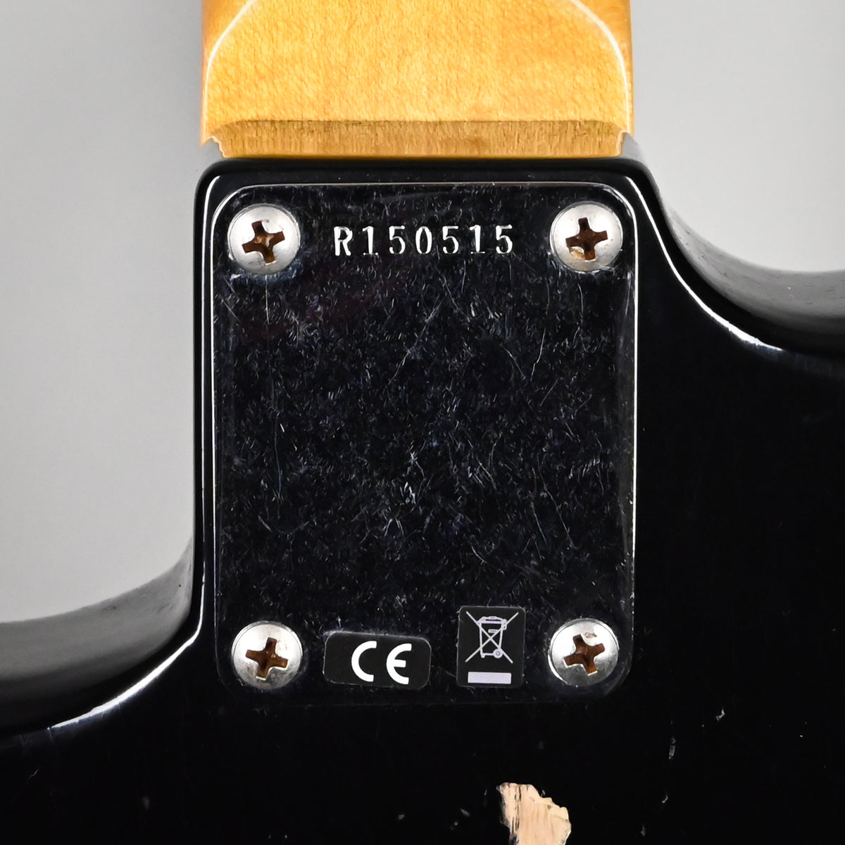 Fender Custom Shop '62 Stratocaster HSS w/ Ash Body, Relic- Black 2026 (R150515)