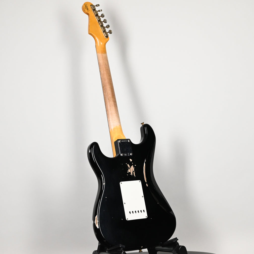 Fender Custom Shop '62 Stratocaster HSS w/ Ash Body, Relic- Black 2026 (R150515)
