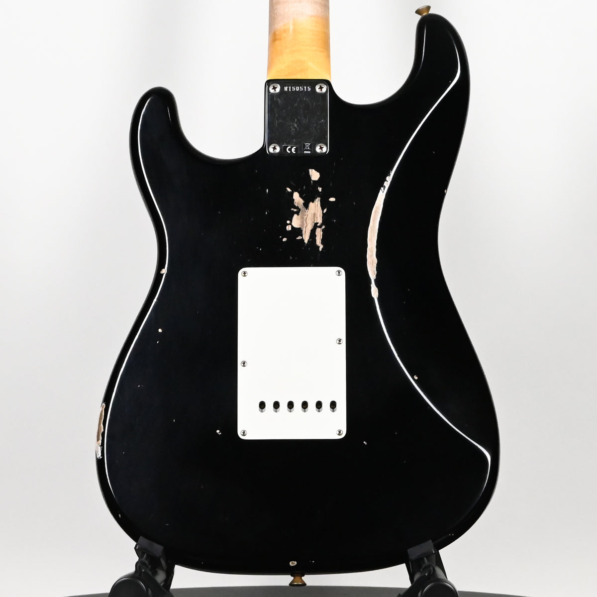 Fender Custom Shop '62 Stratocaster HSS w/ Ash Body, Relic- Black 2026 (R150515)
