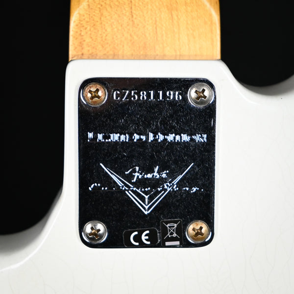 Fender Custom Shop Limited Edition '60 Jazz Bass Relic- Aged Olympic White 2024 (CZ581196)