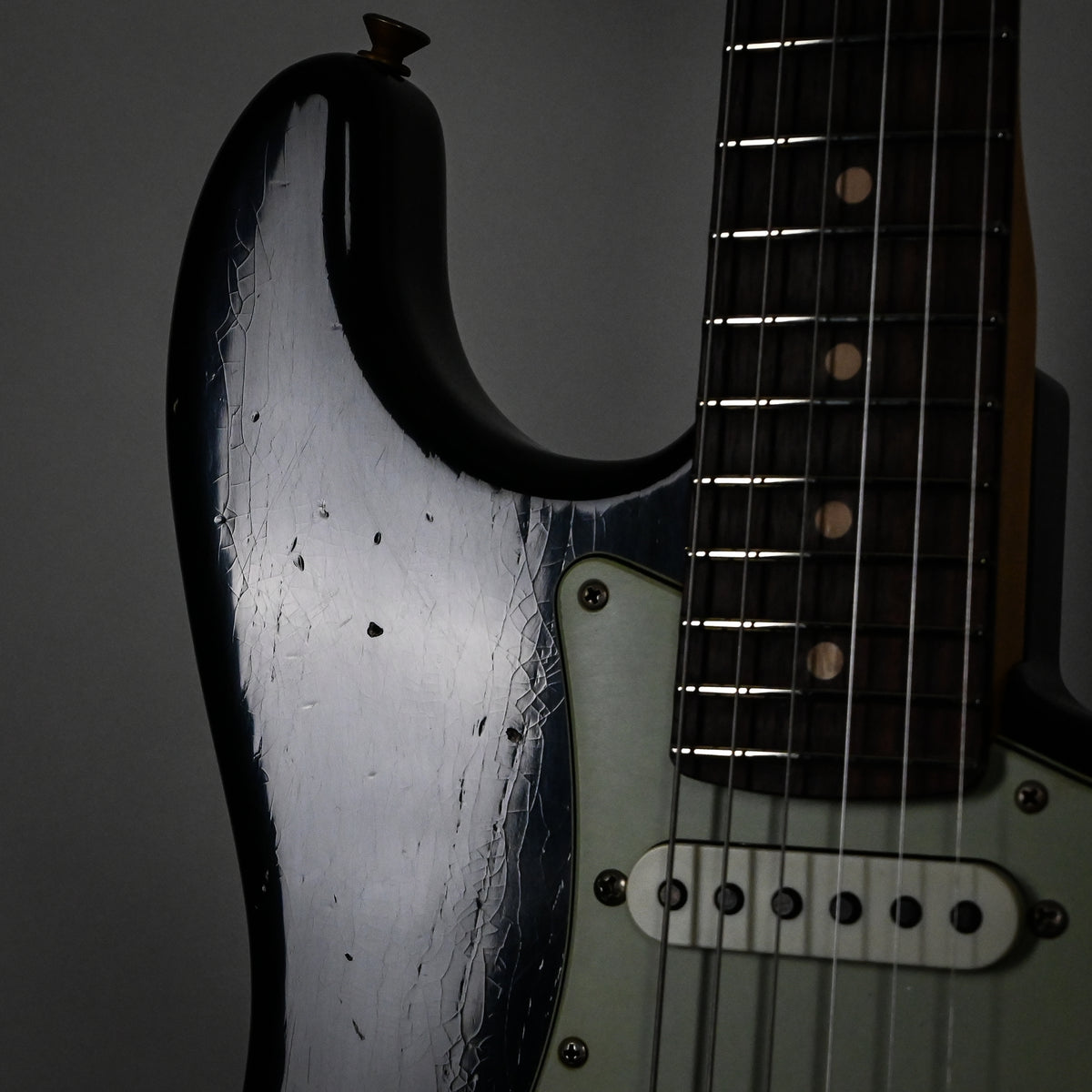 Fender Custom Shop '62 Stratocaster HSS w/ Ash Body, Relic- Black 2026 (R152288)