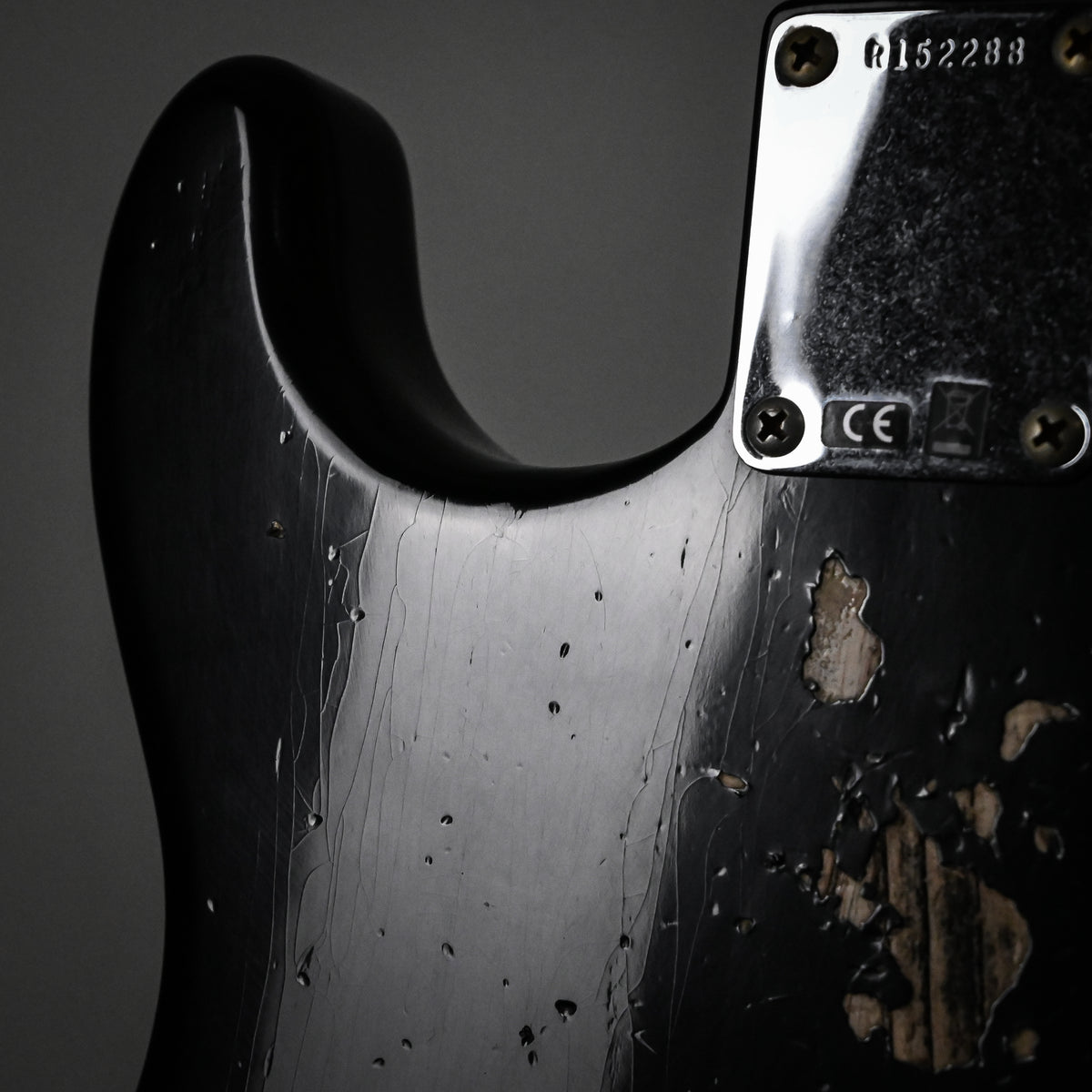 Fender Custom Shop '62 Stratocaster HSS w/ Ash Body, Relic- Black 2026 (R152288)