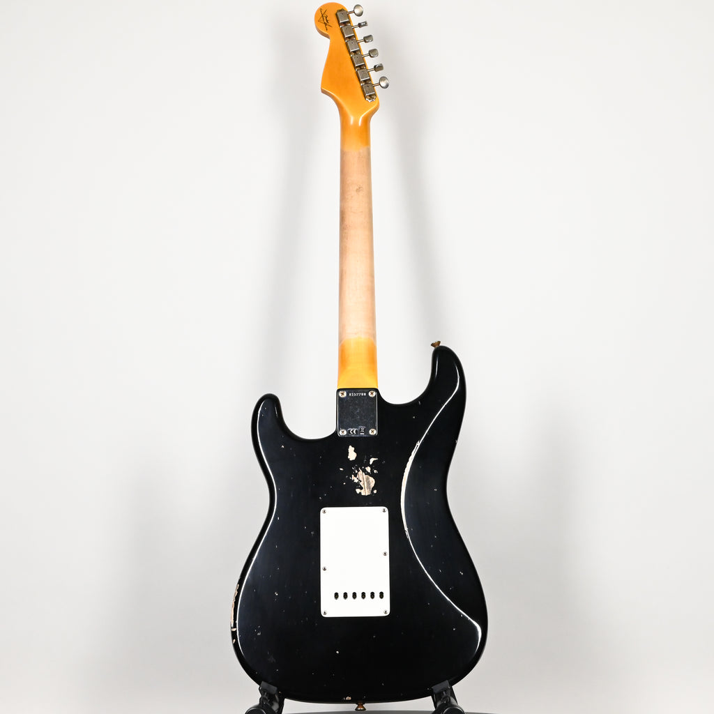 Fender Custom Shop '62 Stratocaster HSS w/ Ash Body, Relic- Black 2026 (R152288)