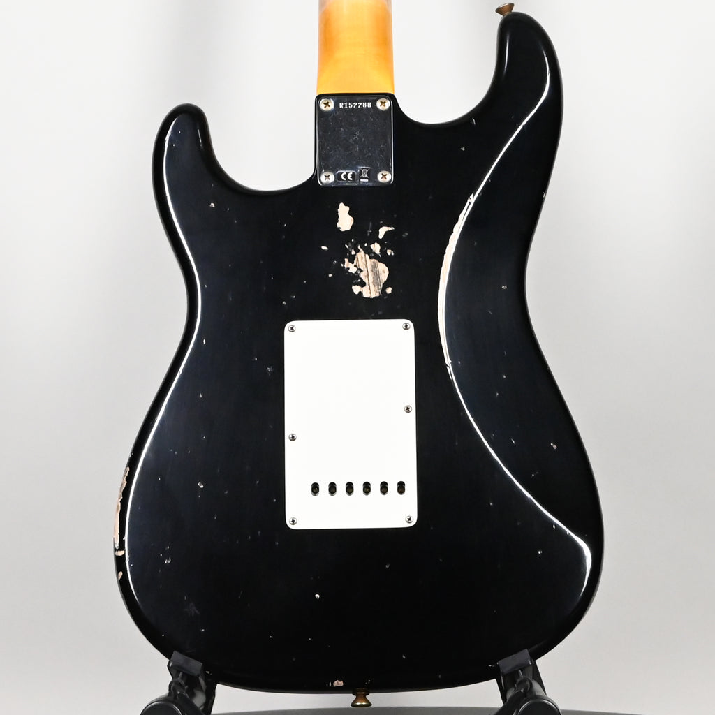 Fender Custom Shop '62 Stratocaster HSS w/ Ash Body, Relic- Black 2026 (R152288)