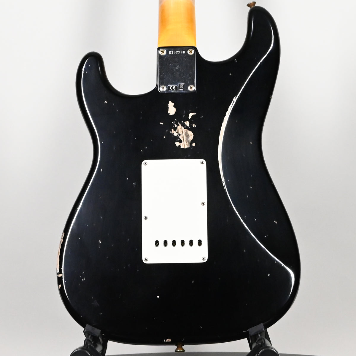 Fender Custom Shop '62 Stratocaster HSS w/ Ash Body, Relic- Black 2026 (R152288)