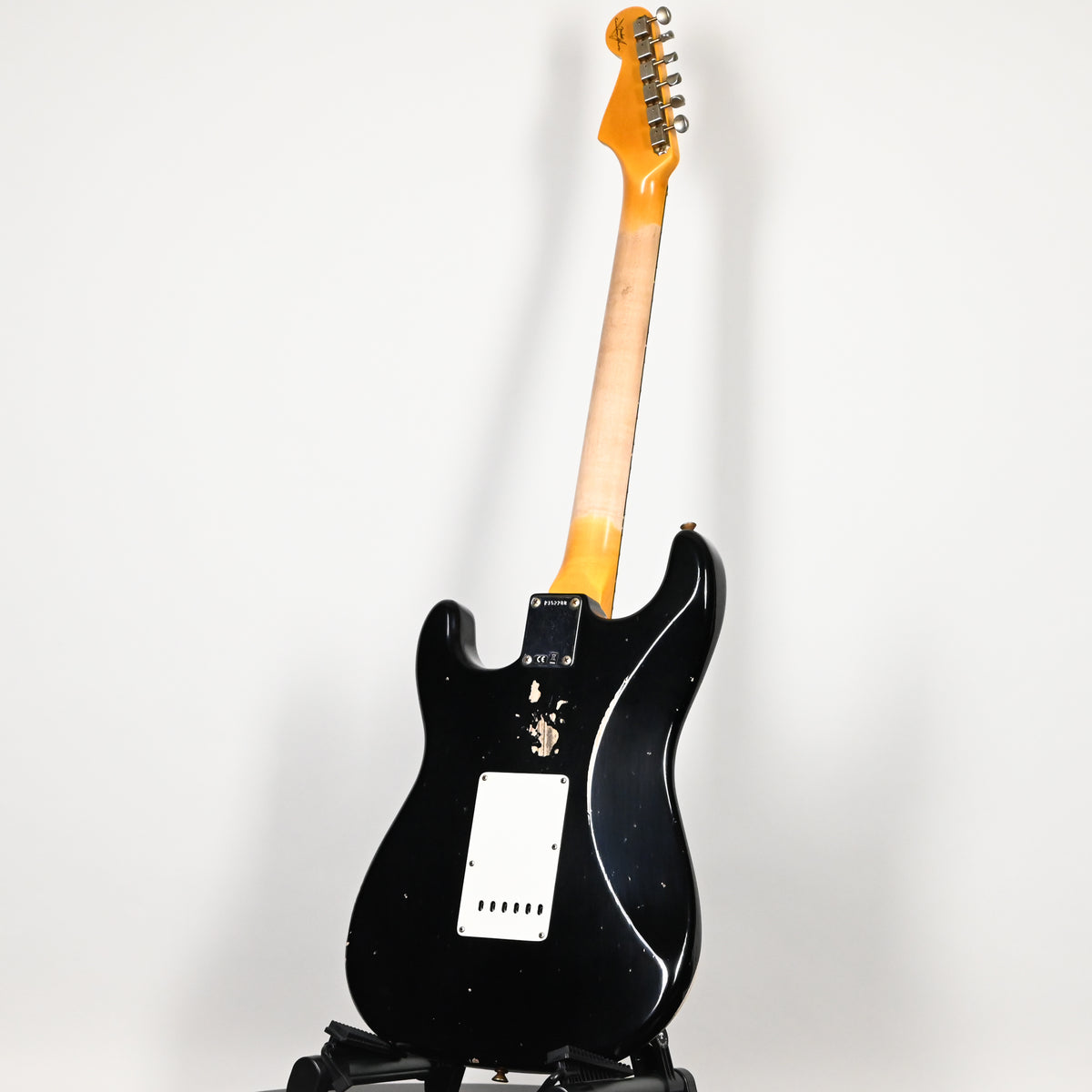 Fender Custom Shop '62 Stratocaster HSS w/ Ash Body, Relic- Black 2026 (R152288)