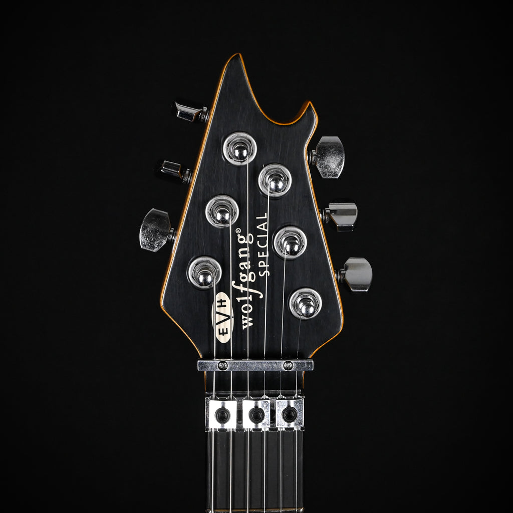 EVH Limited Wolfgang Special Striped Series Aged Electric Guitar- Red w/ Black and White Stripes 2025 (WGM250964)