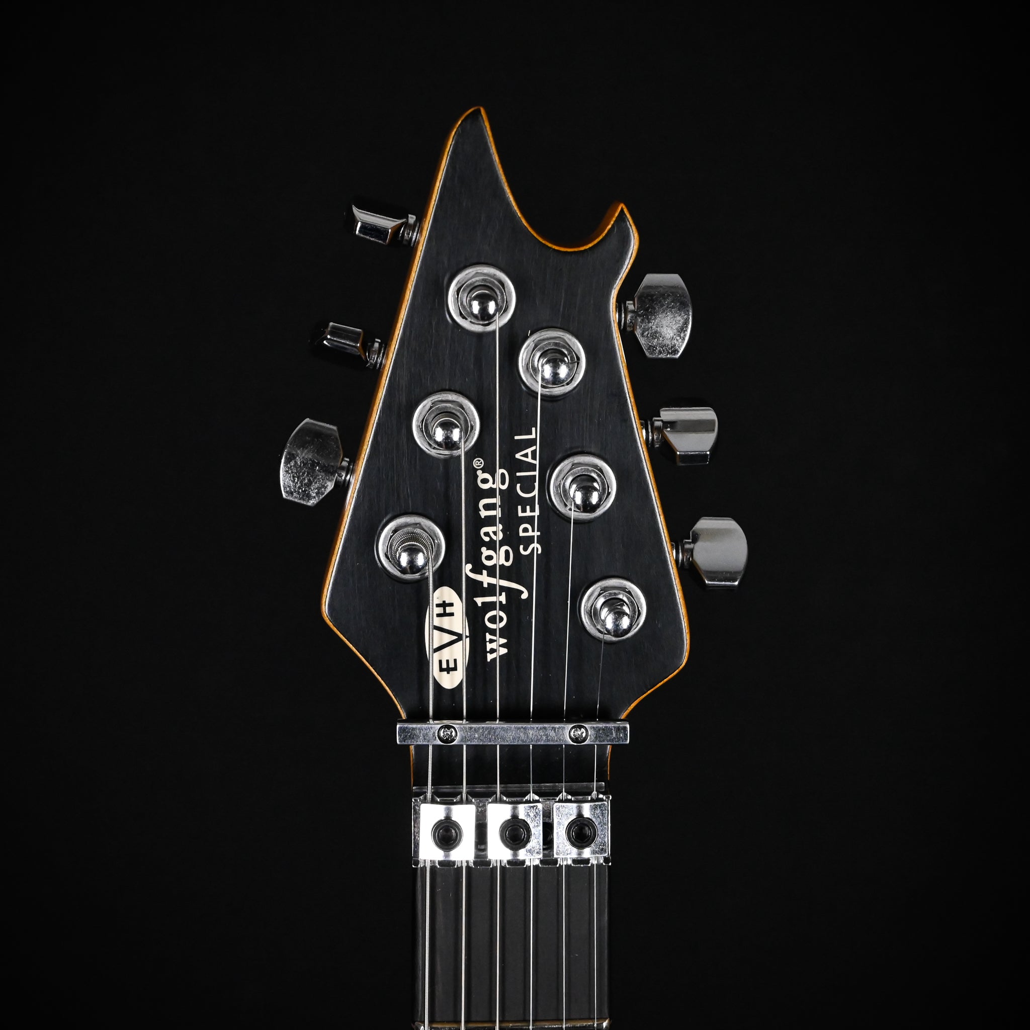 EVH Limited Wolfgang Special Striped Series Aged Electric Guitar- Red w/ Black and White Stripes 2025 (WGM250964)