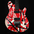 EVH Limited Wolfgang Special Striped Series Aged Electric Guitar- Red w/ Black and White Stripes 2025 (WGM250964)